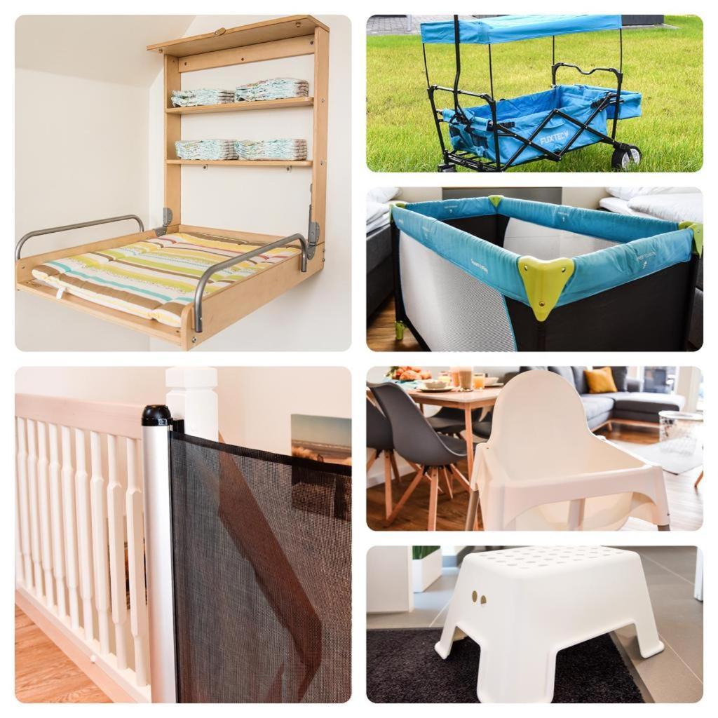 Ferienwohnung Beach Baby 2 Büsum Eksteriør billede